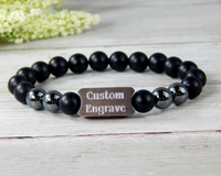 custom personalized engraved jewelry for men