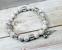 angel wing jewelry remembrance bracelet for women