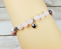 rose quartz handmade jewelry for women