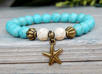 starfish charm bracelet