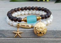 starfish charm bracelet