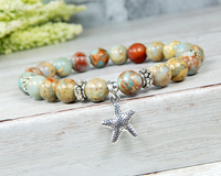 beach bracelet ocean inspired jewelry starfish gifts