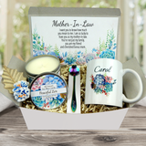 Mother-in-law Personalized Gift Basket for Birthday, Mother's Day or Christmas