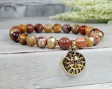 sun bracelet gemstone boho jewelry for women