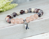 pink bracelet for breast cancer survivor