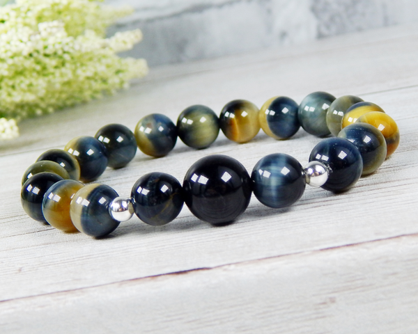 golden tiger eye bracelet for women handmade gemstone jewelry