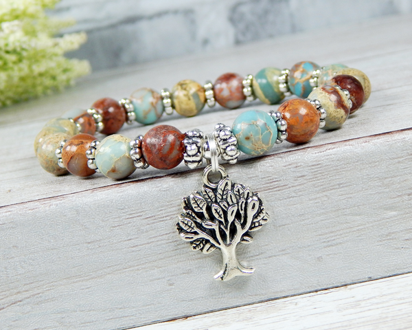 Tree of Life Charm Bracelet - Sterling Silver | Yggdrasil | Women's – Sons  of Vikings