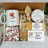 Gift Box For Friend with Coffee and Personalized Mug