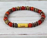 inspirational jewelry love bracelet gift for girlfriend