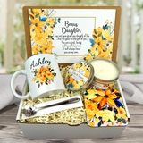 Step Daughter Gift Basket - Personalized Gift for Bonus Daughter